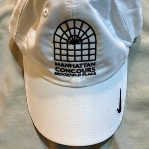 Manhattan Concours Nike Hat Brookfield Plaza New York City 2019 White New NWT